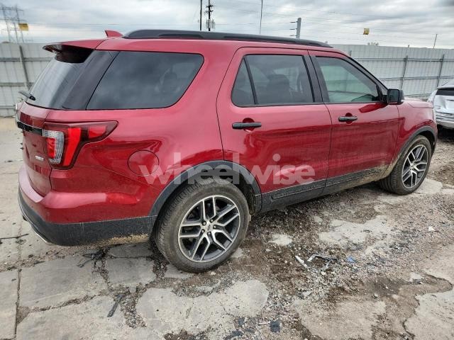 2017 FORD EXPLORER SPORT (VIN 1FM5K8GT6HGD54618) main photo