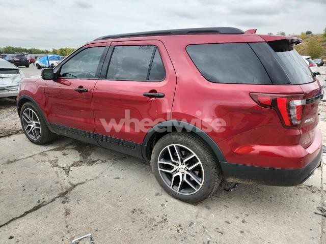 Photo 13 of 2017 FORD EXPLORER SPORT (VIN 1FM5K8GT6HGD54618)