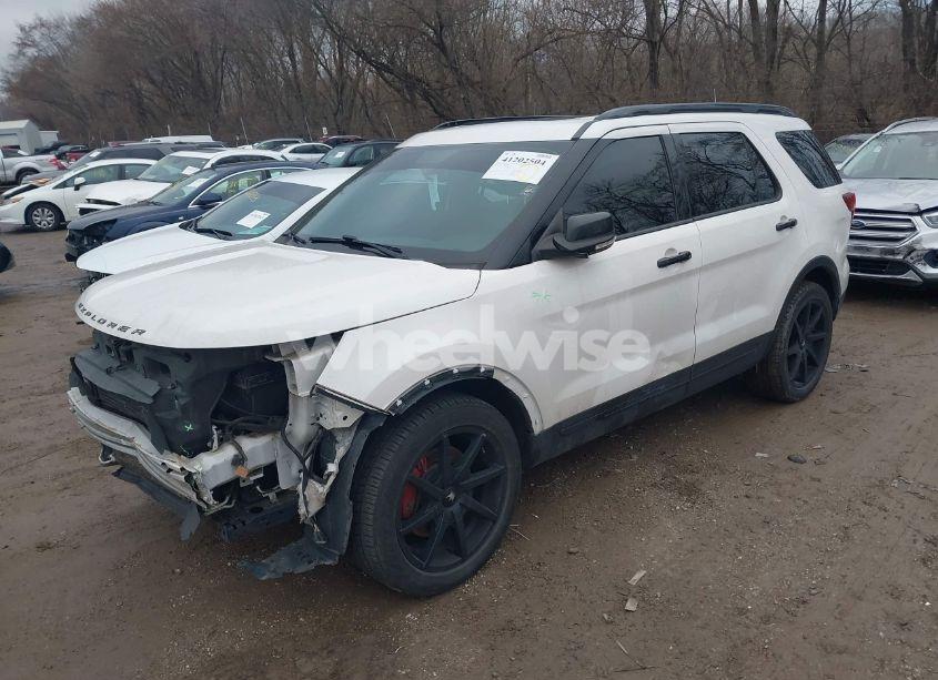 Photo 2 of 2017 Ford Explorer SPORT (VIN 1FM5K8GT6HGE09908)