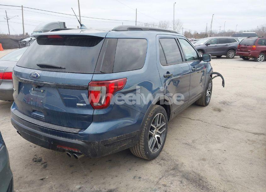 Photo 4 of 2018 Ford Explorer SPORT (VIN 1FM5K8GT6JGB86856)
