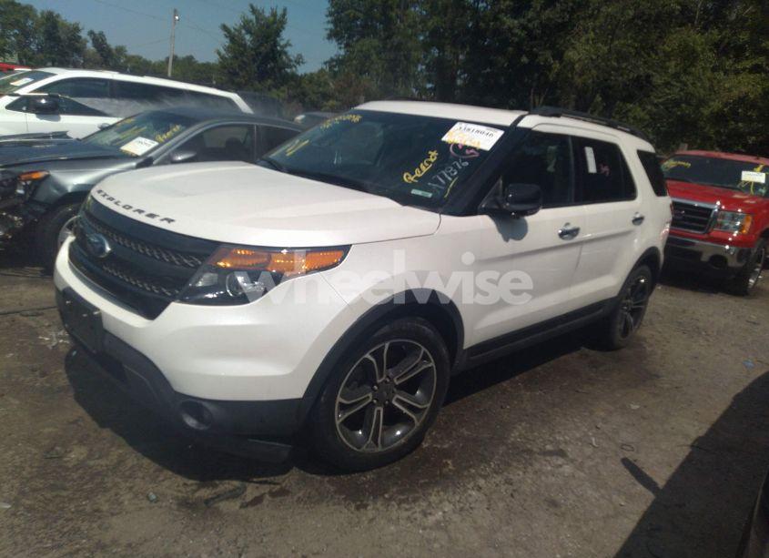 Photo 2 of 2014 Ford Explorer SPORT (VIN 1FM5K8GT7EGA77876)