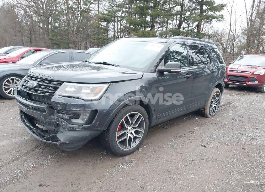Photo 2 of 2017 Ford Explorer SPORT (VIN 1FM5K8GT7HGA21196)