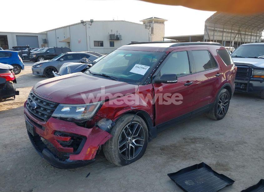 Photo 2 of 2017 Ford Explorer SPORT (VIN 1FM5K8GT7HGC06140)