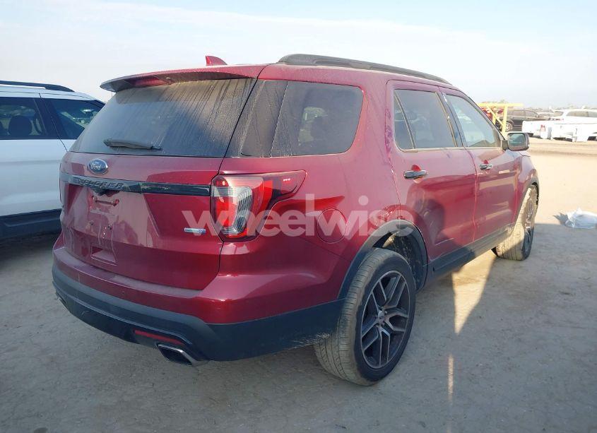 Photo 4 of 2017 Ford Explorer SPORT (VIN 1FM5K8GT7HGC06140)