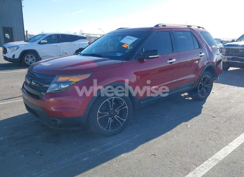 Photo 2 of 2014 Ford Explorer SPORT (VIN 1FM5K8GT8EGC56329)
