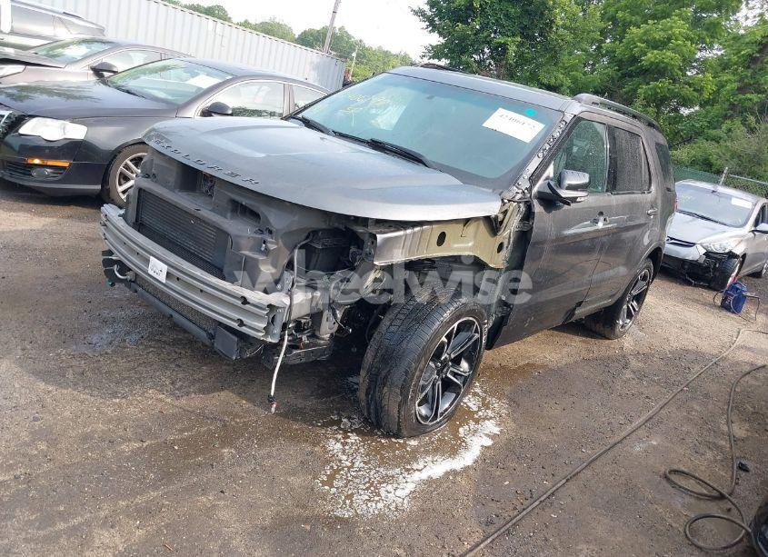 Photo 2 of 2015 Ford Explorer SPORT (VIN 1FM5K8GT8FGC02711)