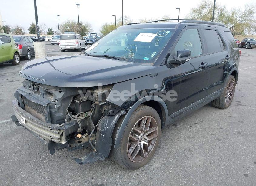 Photo 2 of 2017 Ford Explorer SPORT (VIN 1FM5K8GT8HGD99740)