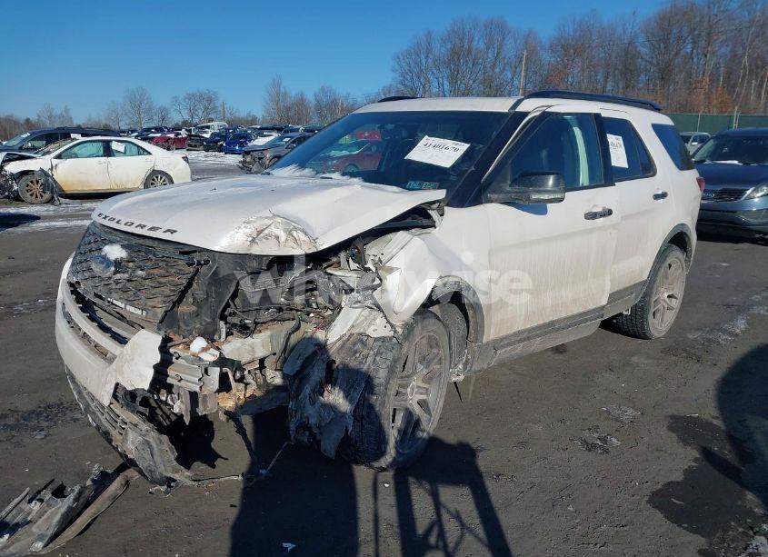 Photo 2 of 2018 Ford Explorer SPORT (VIN 1FM5K8GT8JGB03105)