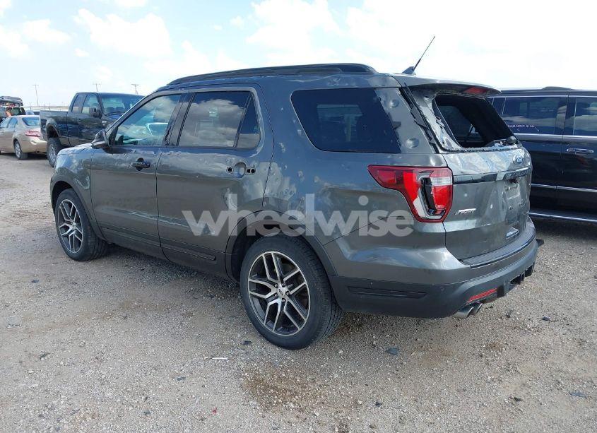 Photo 3 of 2018 Ford Explorer SPORT (VIN 1FM5K8GT8JGB78595)