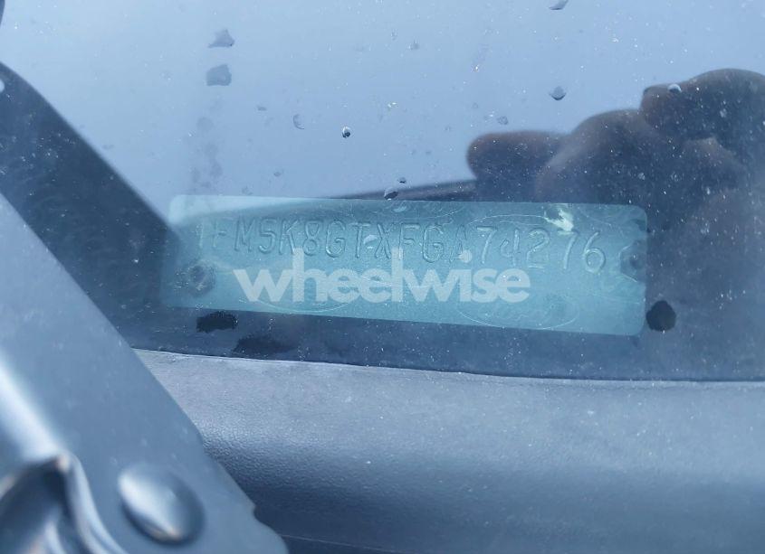 Photo 9 of 2015 Ford Explorer SPORT (VIN 1FM5K8GTXFGA74276)