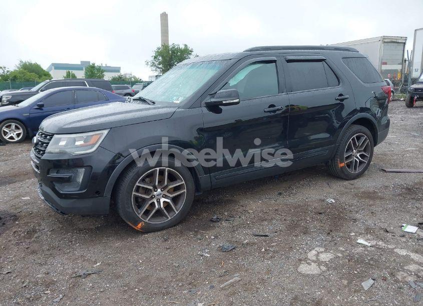 Photo 2 of 2016 Ford Explorer SPORT (VIN 1FM5K8GTXGGA82038)