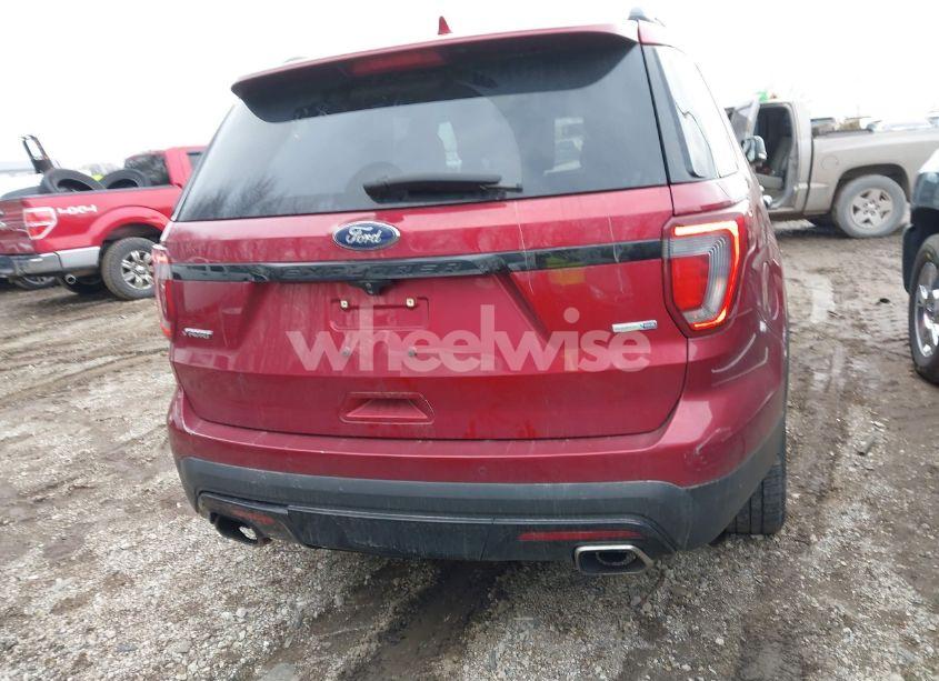 Photo 16 of 2017 Ford Explorer SPORT (VIN 1FM5K8GTXHGB83758)