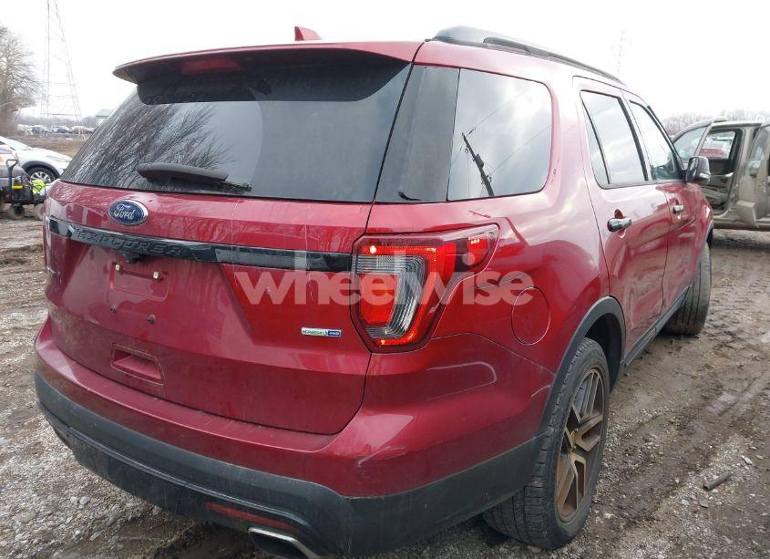 Photo 4 of 2017 Ford Explorer SPORT (VIN 1FM5K8GTXHGB83758)