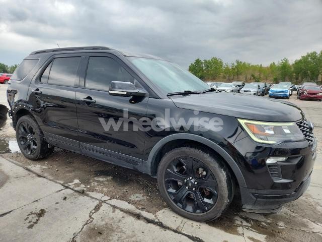 Photo 2 of 2019 FORD EXPLORER SPORT N/A (VIN 1FM5K8GTXKGA43197)