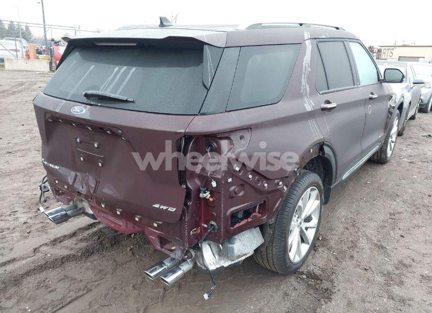 Photo 4 of 2023 Ford Explorer PLATINUM (VIN 1FM5K8HC1PGB23879)