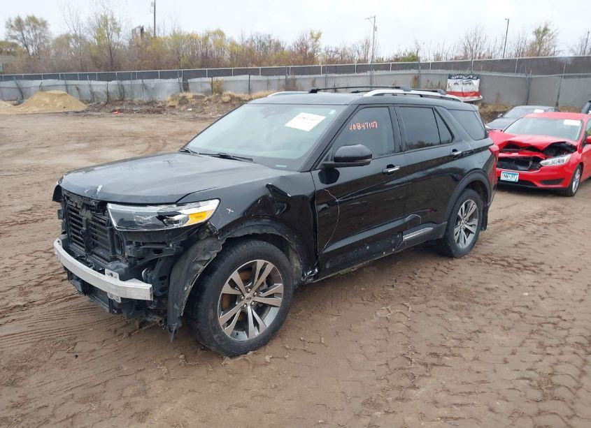 Photo 2 of 2020 Ford Explorer PLATINUM (VIN 1FM5K8HC4LGA01494)