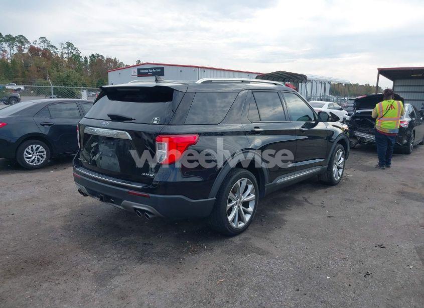 Photo 4 of 2021 Ford Explorer PLATINUM (VIN 1FM5K8HC5MGA56909)