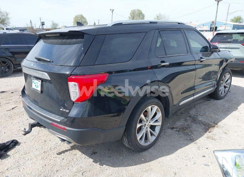 Photo 4 of 2021 Ford Explorer PLATINUM (VIN 1FM5K8HC7MGC28101)