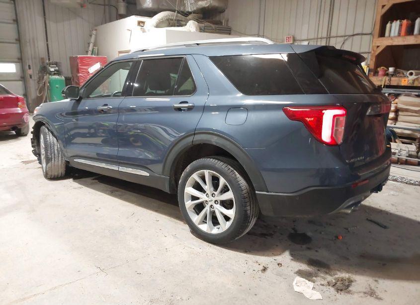 Photo 3 of 2021 Ford Explorer PLATINUM (VIN 1FM5K8HCXMGB68380)