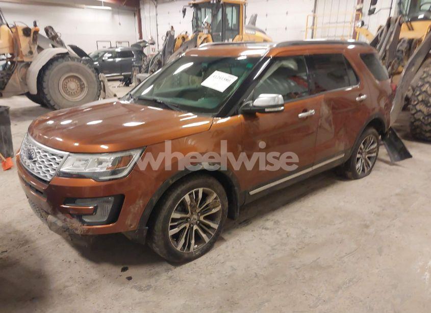 Photo 2 of 2017 Ford Explorer PLATINUM (VIN 1FM5K8HT0HGA15531)