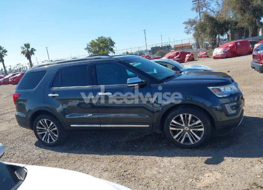 Photo 13 of 2017 Ford Explorer PLATINUM (VIN 1FM5K8HT0HGE29280)