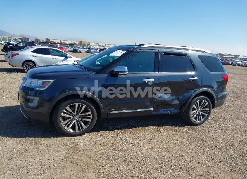 Photo 14 of 2017 Ford Explorer PLATINUM (VIN 1FM5K8HT0HGE29280)