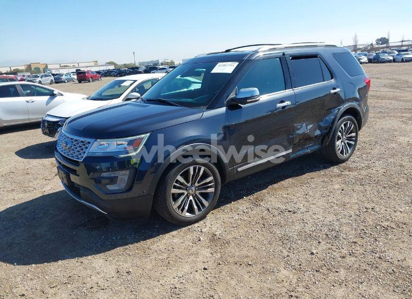 Photo 2 of 2017 Ford Explorer PLATINUM (VIN 1FM5K8HT0HGE29280)