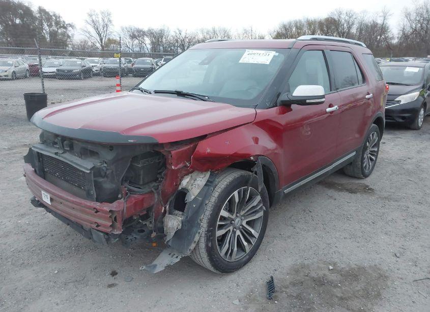 Photo 2 of 2017 Ford Explorer PLATINUM (VIN 1FM5K8HT1HGD22027)