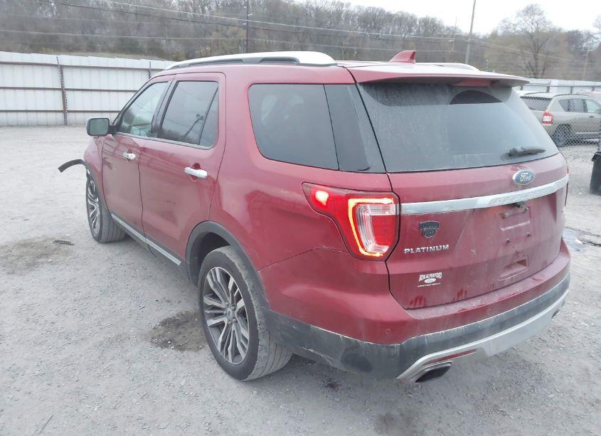 Photo 3 of 2017 Ford Explorer PLATINUM (VIN 1FM5K8HT1HGD22027)