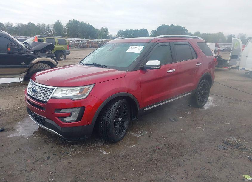 Photo 2 of 2016 Ford Explorer PLATINUM (VIN 1FM5K8HT4GGD22215)