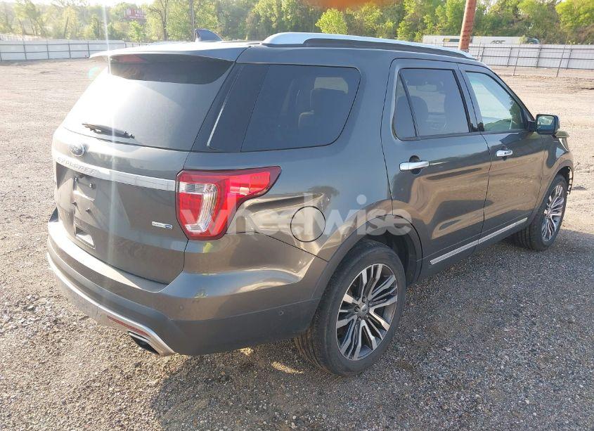 Photo 4 of 2017 Ford Explorer PLATINUM (VIN 1FM5K8HT4HGA07805)