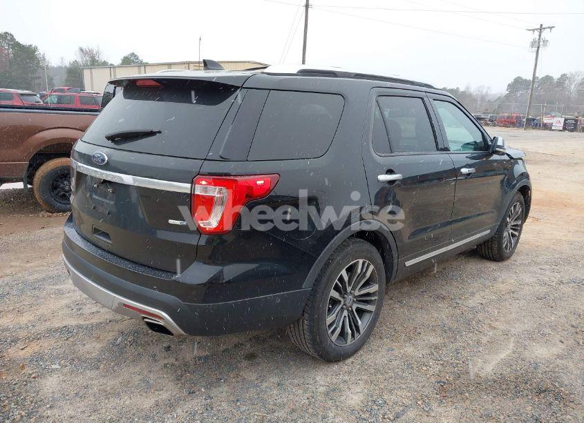 Photo 4 of 2017 Ford Explorer PLATINUM (VIN 1FM5K8HT4HGD71979)
