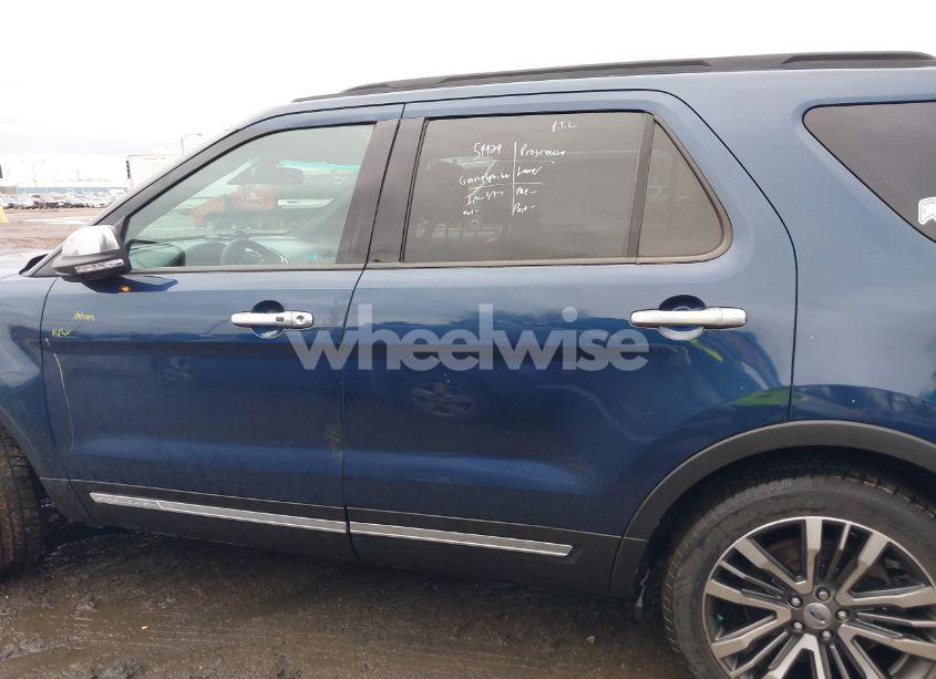 Photo 14 of 2016 Ford Explorer PLATINUM (VIN 1FM5K8HT5GGD24426)