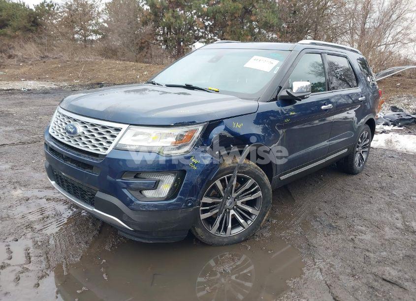 Photo 2 of 2016 Ford Explorer PLATINUM (VIN 1FM5K8HT5GGD24426)