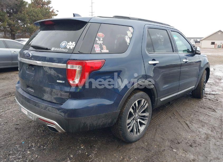 Photo 4 of 2016 Ford Explorer PLATINUM (VIN 1FM5K8HT5GGD24426)