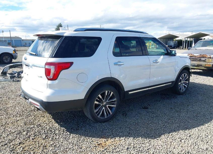 Photo 4 of 2017 Ford Explorer PLATINUM (VIN 1FM5K8HT5HGA94128)