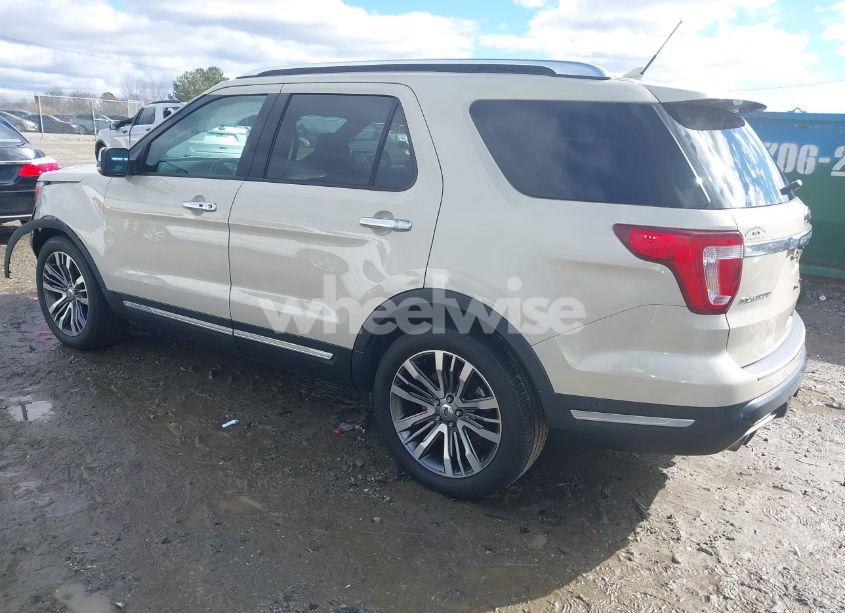 Photo 3 of 2018 Ford Explorer PLATINUM (VIN 1FM5K8HT5JGA24019)