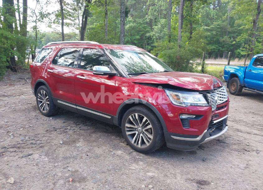 2018 Ford Explorer PLATINUM (VIN 1FM5K8HT5JGA45100) main photo