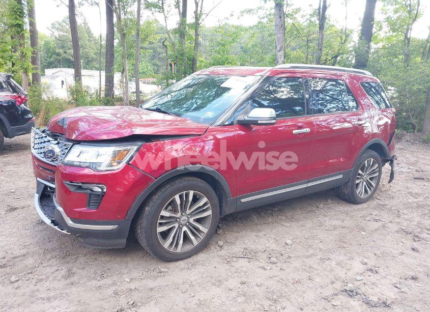 Photo 2 of 2018 Ford Explorer PLATINUM (VIN 1FM5K8HT5JGA45100)