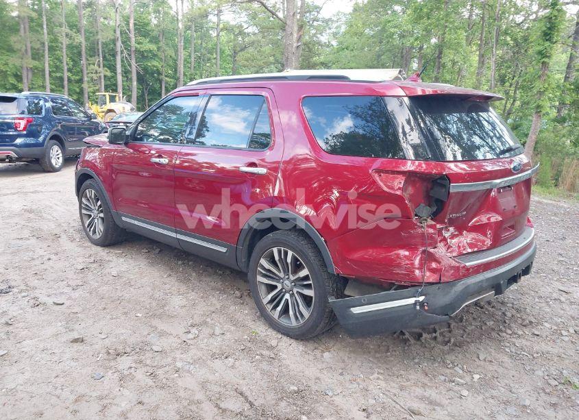 Photo 3 of 2018 Ford Explorer PLATINUM (VIN 1FM5K8HT5JGA45100)
