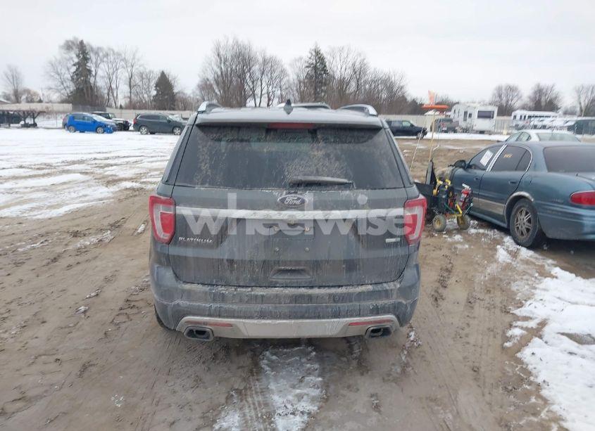 Photo 16 of 2017 Ford Explorer PLATINUM (VIN 1FM5K8HT6HGA46203)