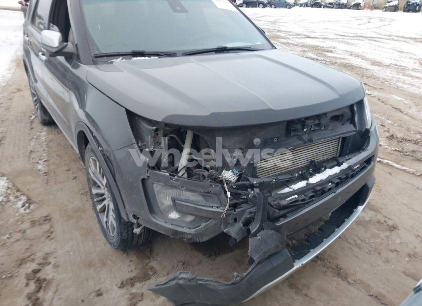 Photo 6 of 2017 Ford Explorer PLATINUM (VIN 1FM5K8HT6HGA46203)