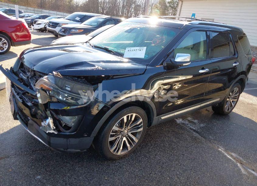 Photo 2 of 2016 Ford Explorer PLATINUM (VIN 1FM5K8HT7GGA69164)