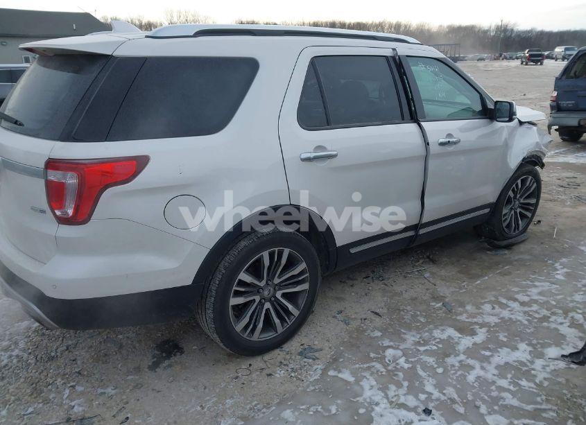 Photo 4 of 2017 Ford Explorer PLATINUM (VIN 1FM5K8HT7HGD63147)