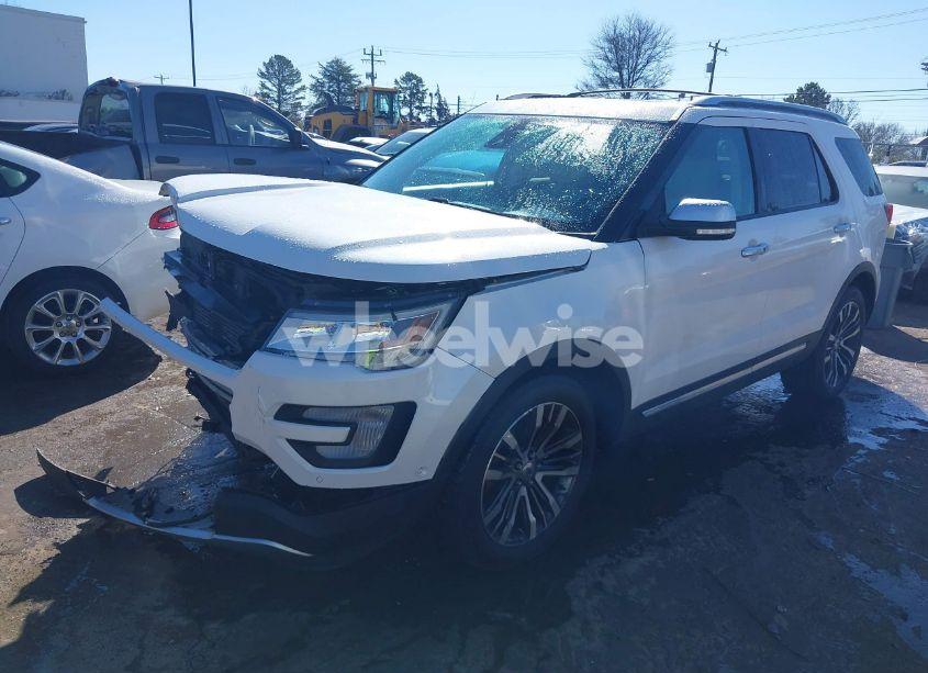 Photo 2 of 2016 Ford Explorer PLATINUM (VIN 1FM5K8HT9GGD11792)