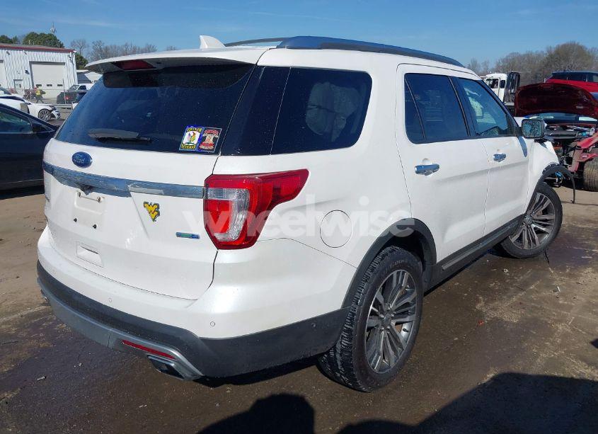 Photo 4 of 2016 Ford Explorer PLATINUM (VIN 1FM5K8HT9GGD11792)