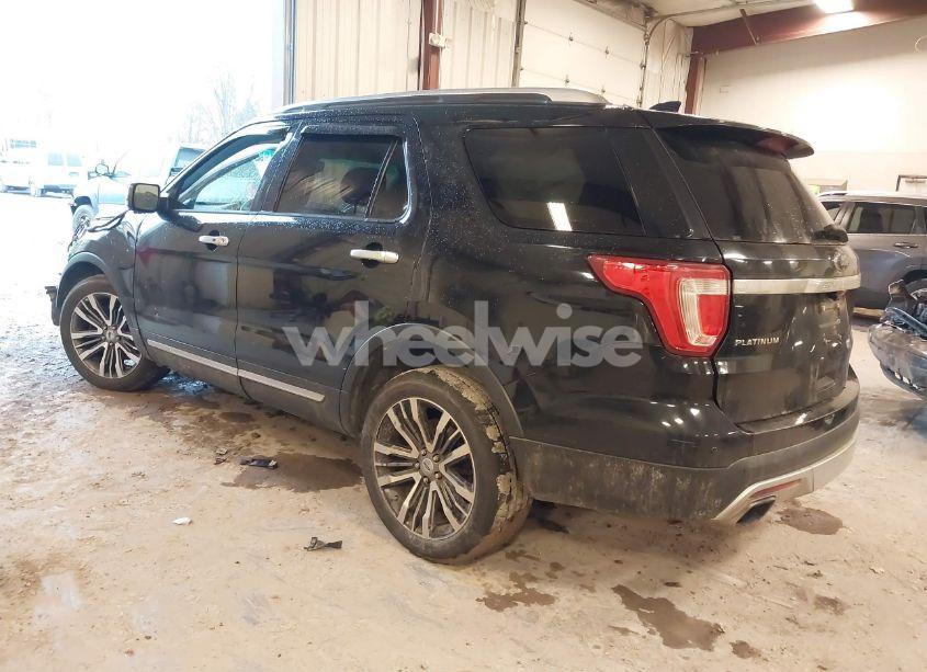 Photo 3 of 2016 Ford Explorer PLATINUM (VIN 1FM5K8HT9GGD25403)