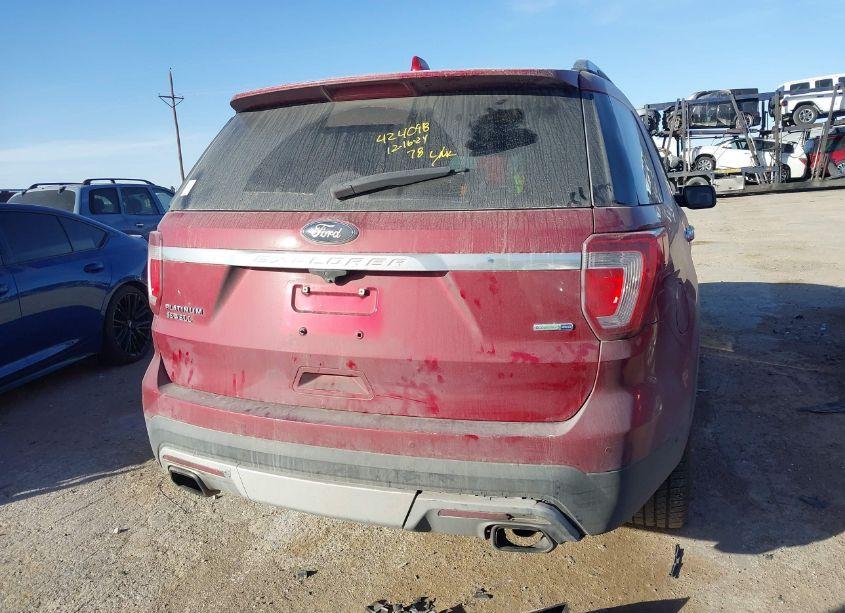Photo 16 of 2017 Ford Explorer PLATINUM (VIN 1FM5K8HT9HGC65611)