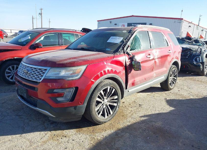 Photo 2 of 2017 Ford Explorer PLATINUM (VIN 1FM5K8HT9HGC65611)