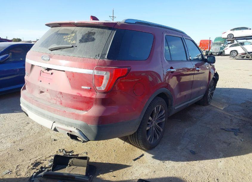 Photo 4 of 2017 Ford Explorer PLATINUM (VIN 1FM5K8HT9HGC65611)